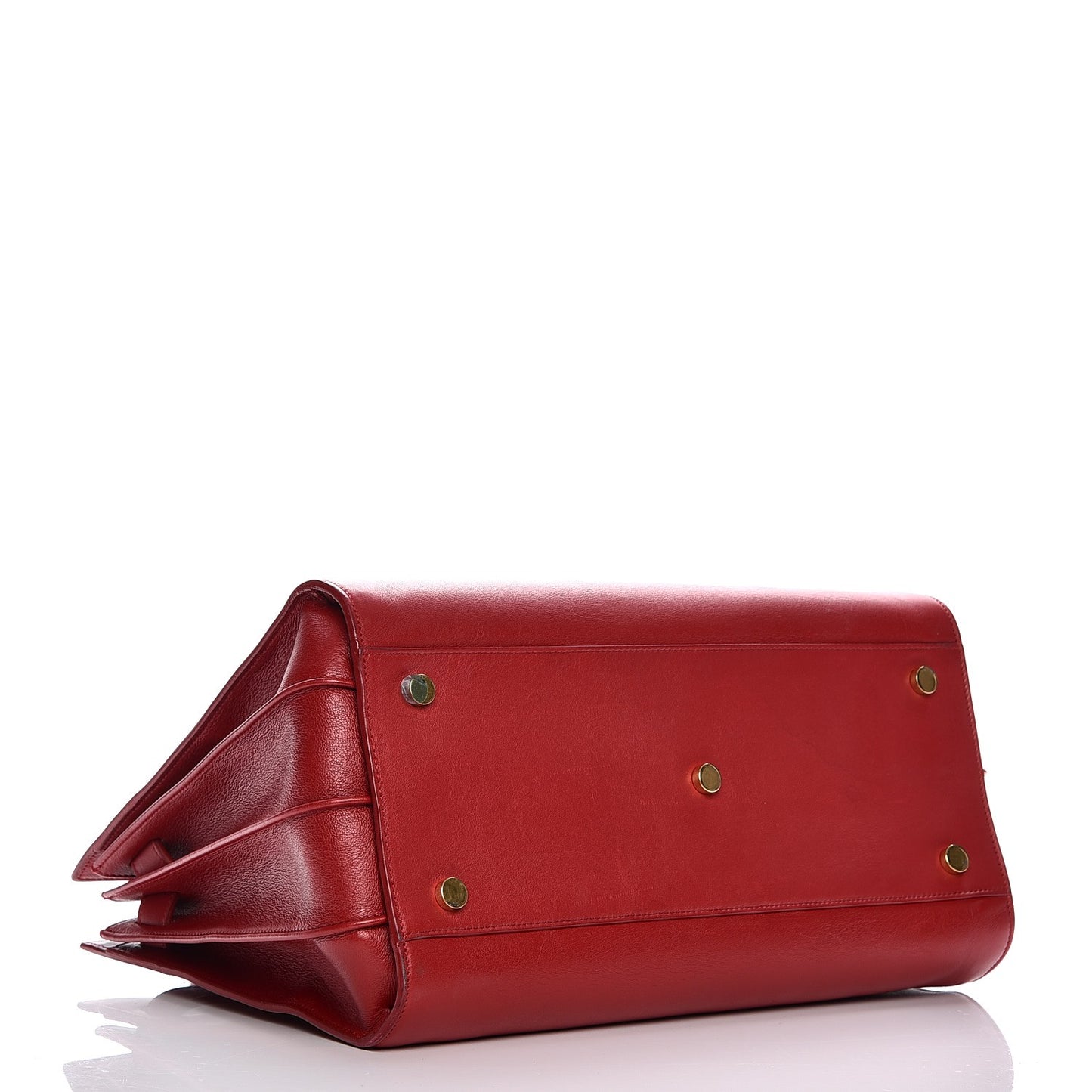 Calfskin Small Sac De Jour Rouge Orient