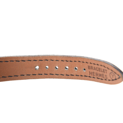 Hermes Epsom Kelly Watch Replacement Strap Band Black 5 of 6