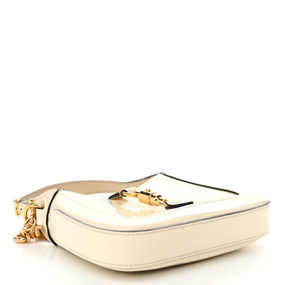 Gucci Patent Mini Jackie 1961 Crystal Hobo Mystic White 4 of 10