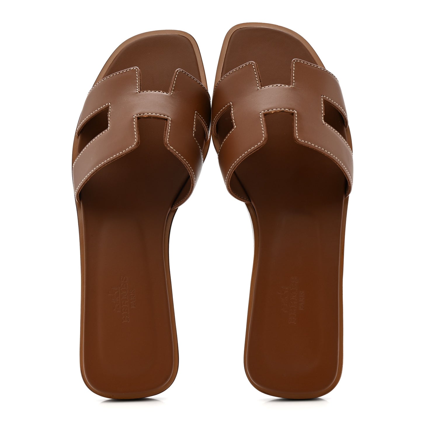 Box Calfskin Oran Sandals 36.5 Gold 38.5 Gold