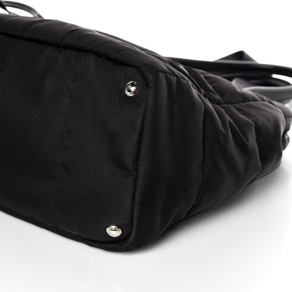 Prada Tessuto Nylon Bomber Tote Black 6 of 10