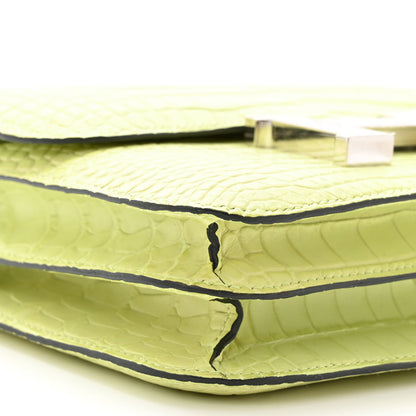 Hermes Matte Alligator Constance 18 Jaune Bourgeon 9 of 11