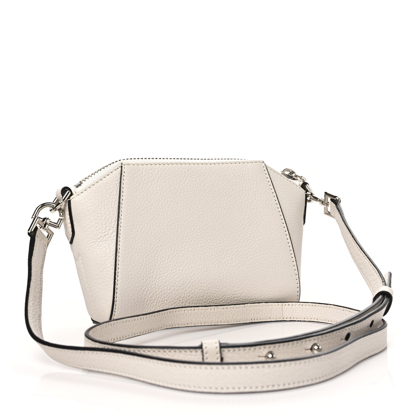 Sugar Goatskin Nano Antigona White