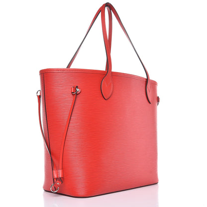 Louis Vuitton Epi Neverfull MM Coquelicot 3 of 14