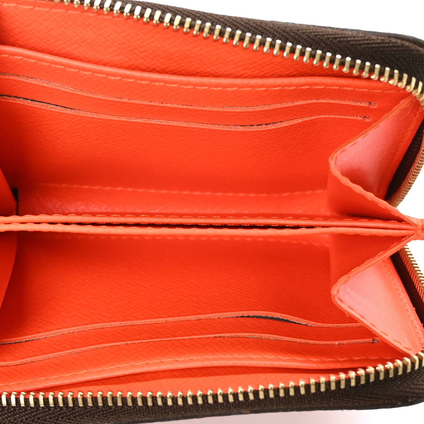 Monogram Graffiti Zippy Coin Purse Orange