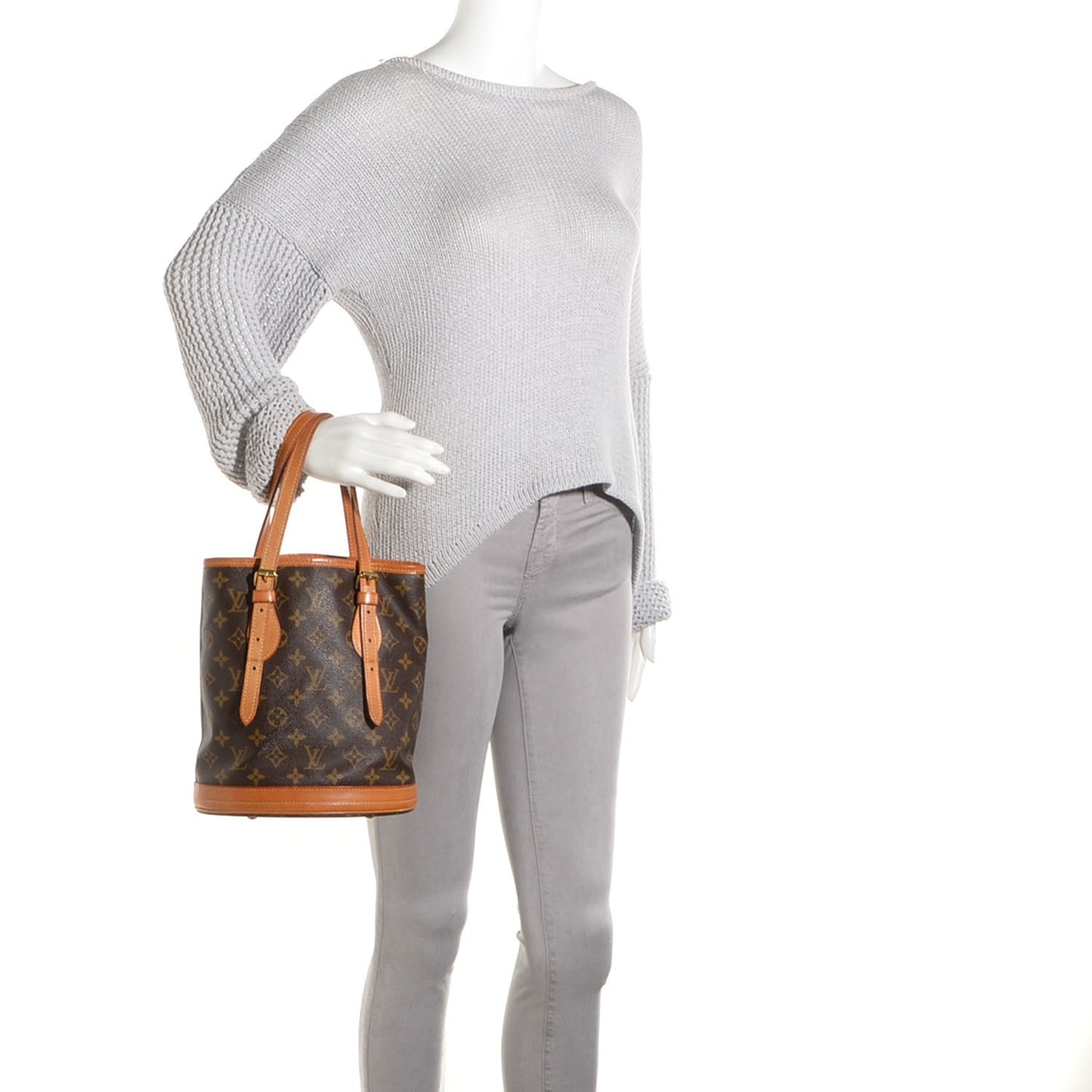 Monogram Petit Bucket 23