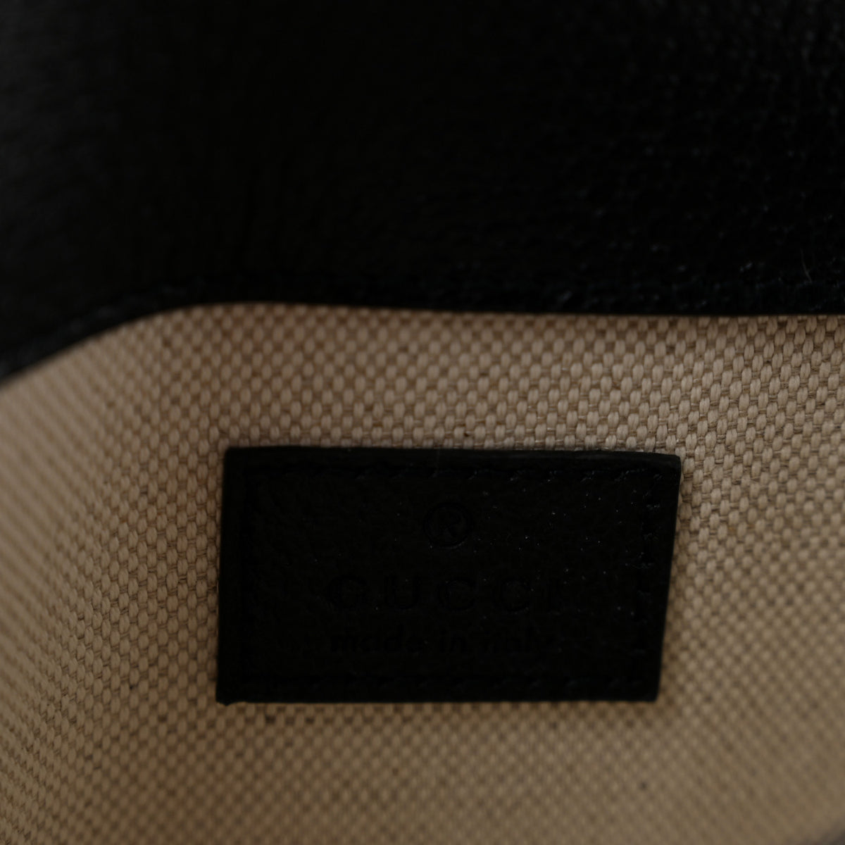 GG Supreme Monogram Small Ophidia Belt Bag Navy Black