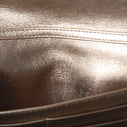 Christian Dior Metallic Lambskin Cannage Miss Dior Promenade Pouch Gold 6 of 9