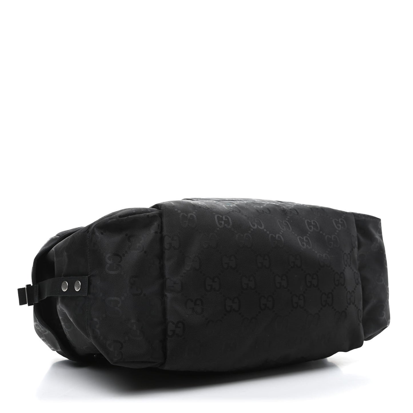 Econyl Nylon Monogram Off The Grid Duffle Bag Black