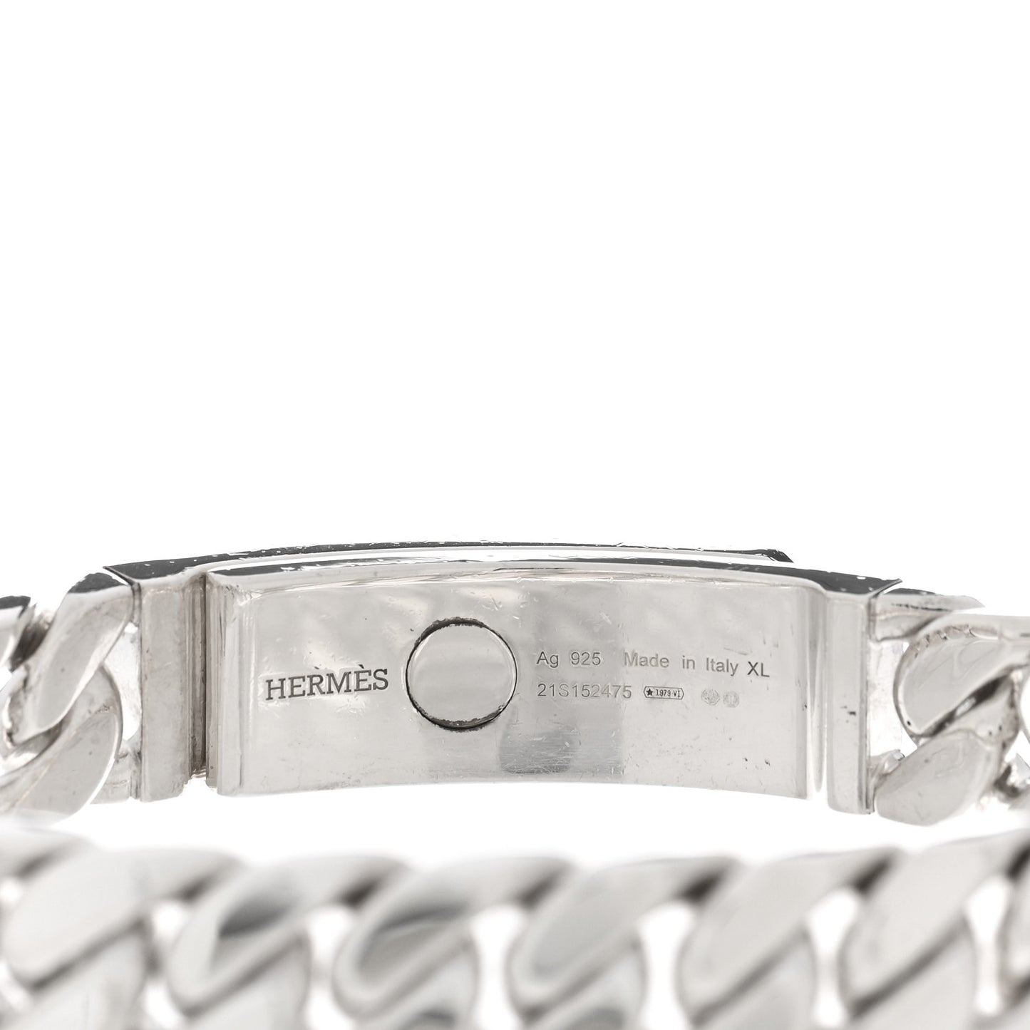 Sterling Silver GM Kelly Gourmette Bracelet XL