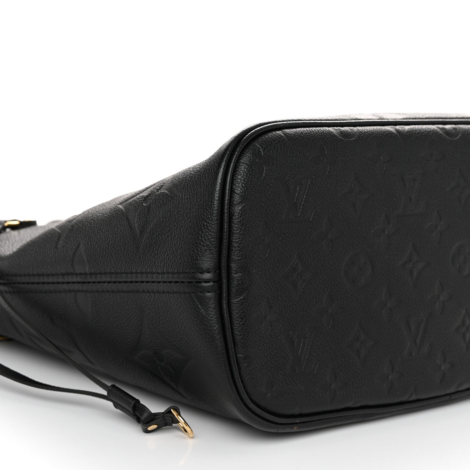 Louis Vuitton Empreinte Monogram Giant Neverfull MM Black 9 of 10