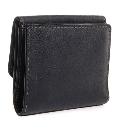 Chloe Calfskin Marcie Square Wallet Black 5 of 9