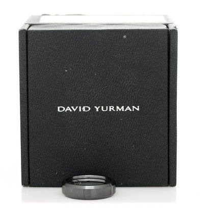 David Yurman Titanium 6mm Beveled Band Ring 57 8 4 of 4