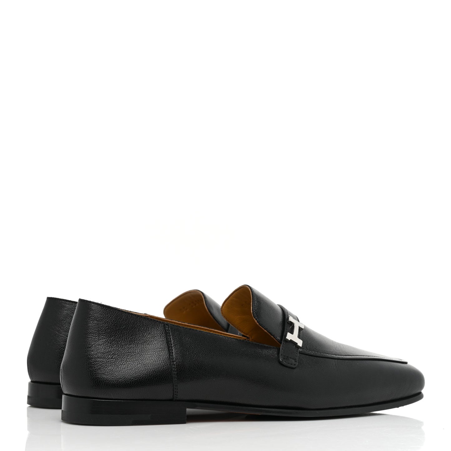 Goatskin Mens Giovanni Loafer 43 Black