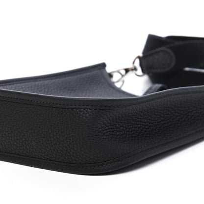 Hermes Taurillon Clemence Evelyne TPM Black 9 of 9