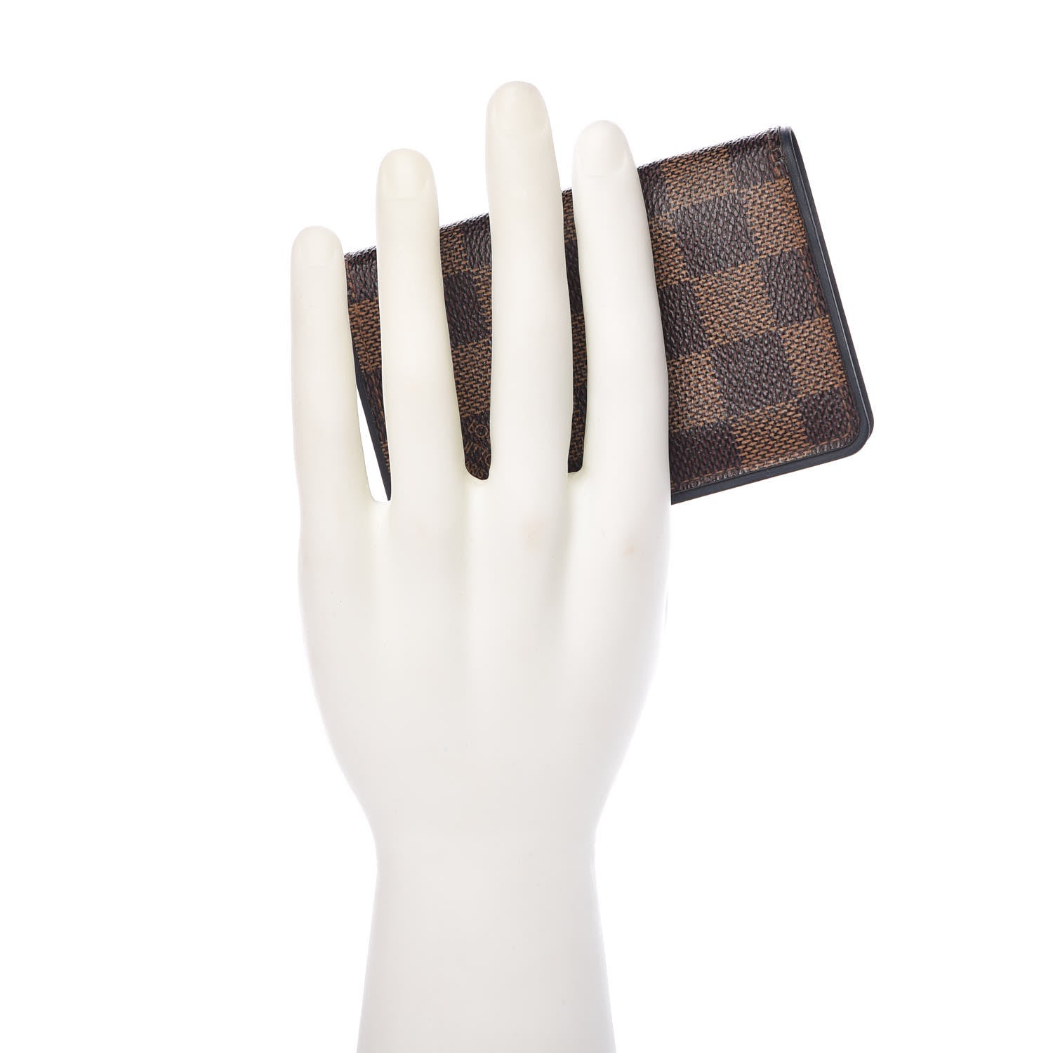 Louis Vuitton Damier Ebene Pocket Organizer NM Blue 2 of 8