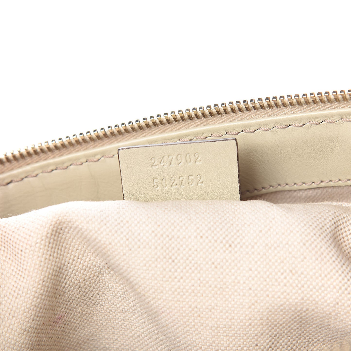 Monogram Margaux Calfskin Medium Sukey Top Handle Bag Beige Ebony Mystic White