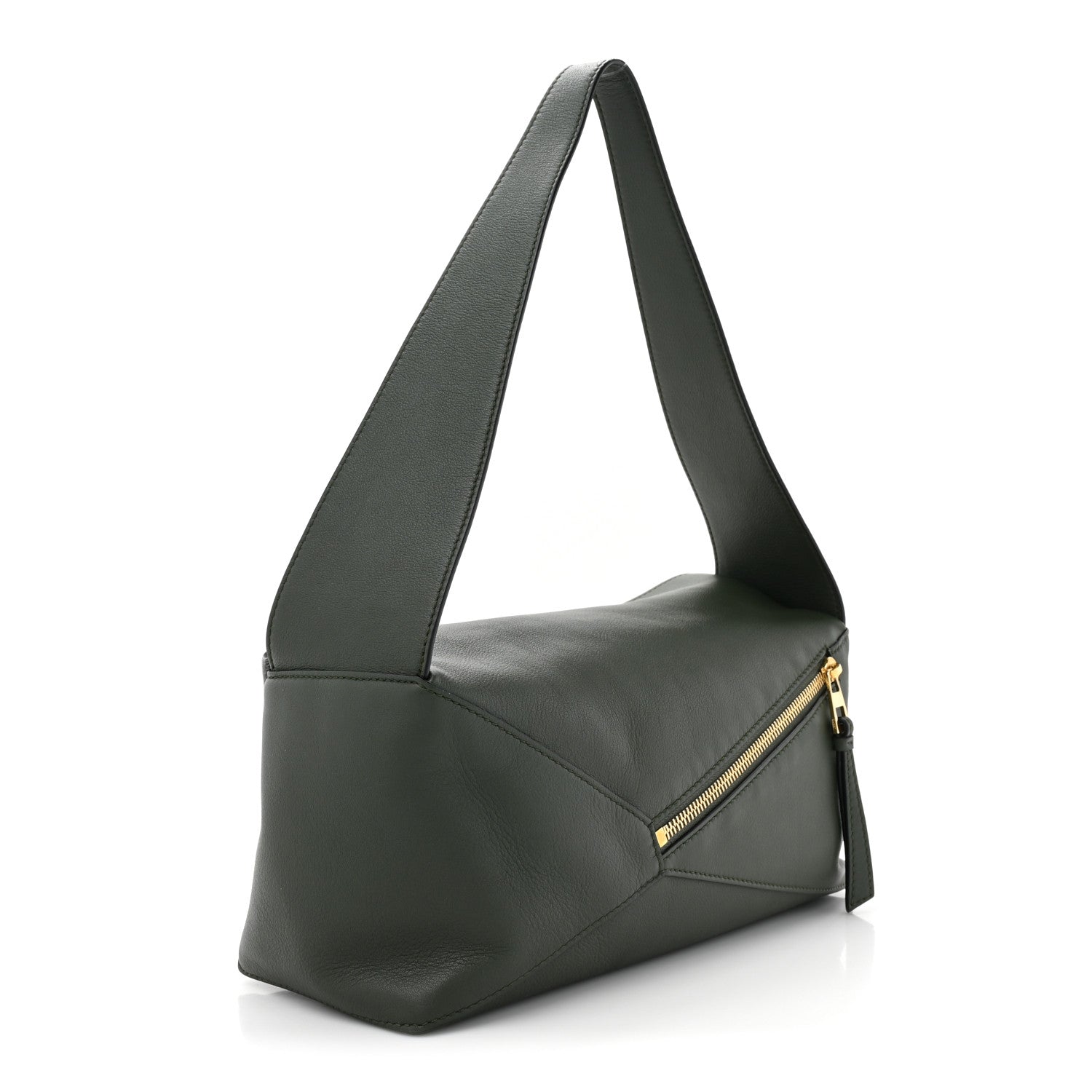 Loewe Calfskin Puzzle Hobo Avocado 3 of 12