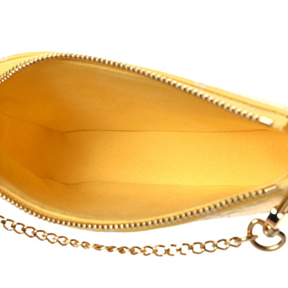 Louis Vuitton Empreinte Monogram Mini Pochette Accessories Lemon Curd Yellow 5 of 9