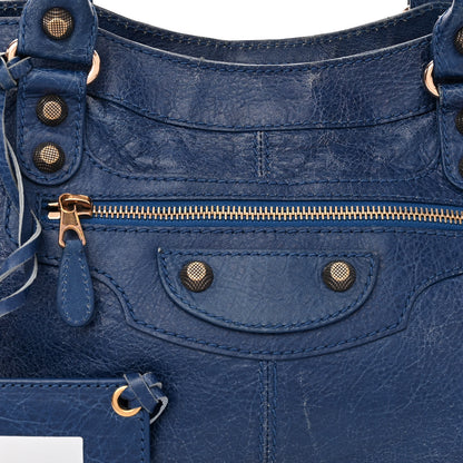 Balenciaga Agneau Giant 12 Gold Hardware Part Time Bleu Cobalt 10 of 10
