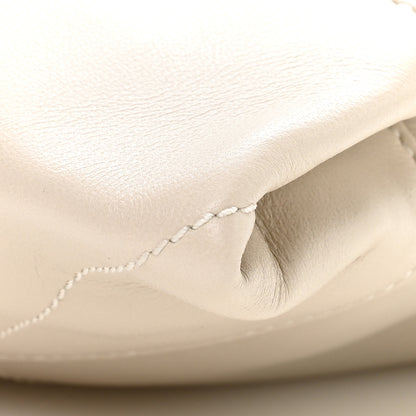 Saint Laurent Lambskin Matelasse Monogram Medium Jamie 4.3 Pochon Crema Soft 11 of 11
