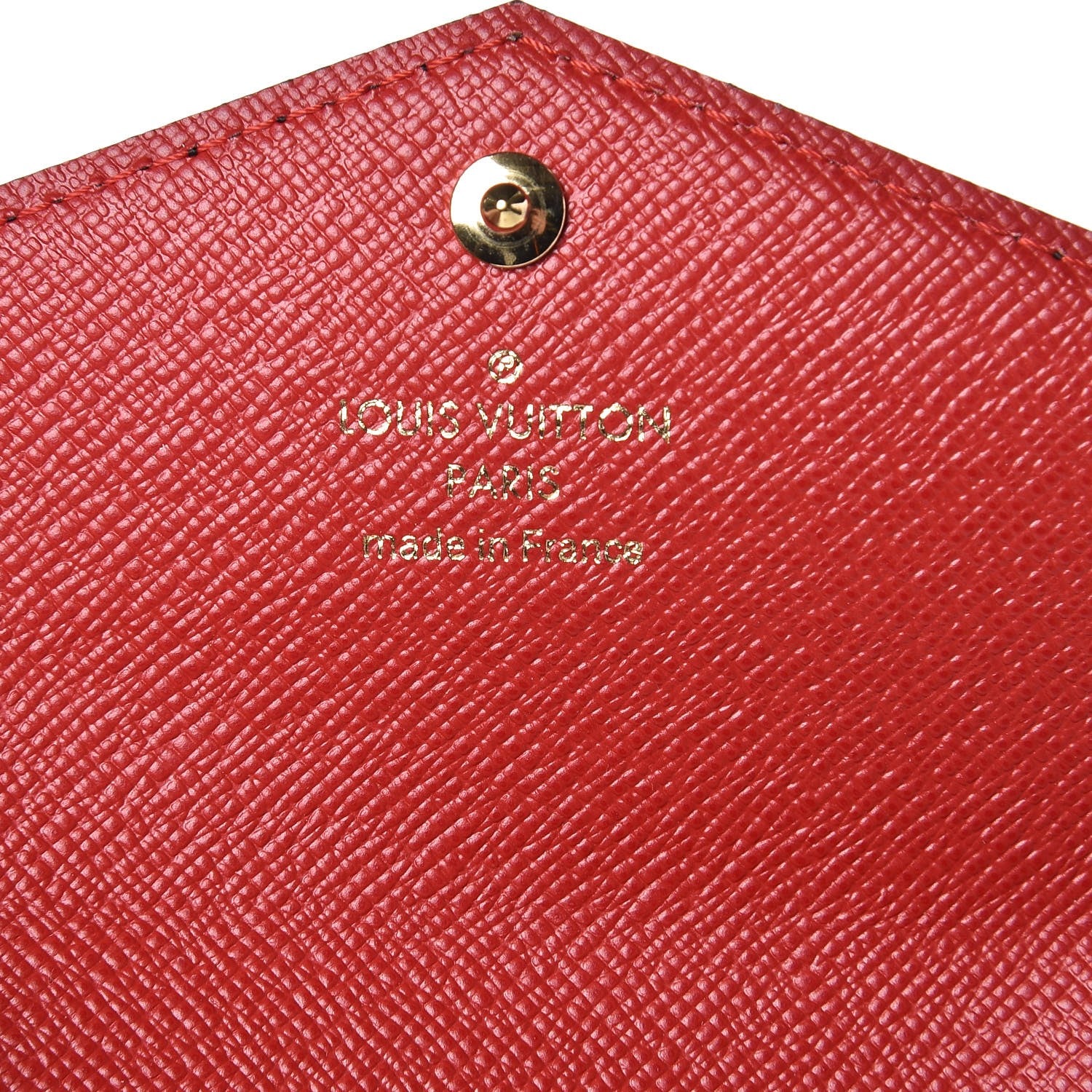 Louis Vuitton Monogram Daily Organizer Envelope Insert Red 6 of 6