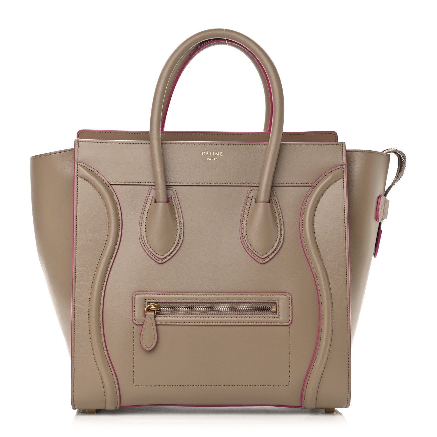 Celine Smooth Calfskin Mini Luggage Beige 1 of 10