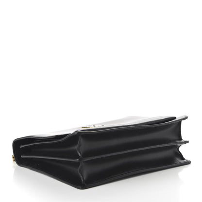 Saint Laurent Calfskin Large Monogram Sunset Black 4 of 9