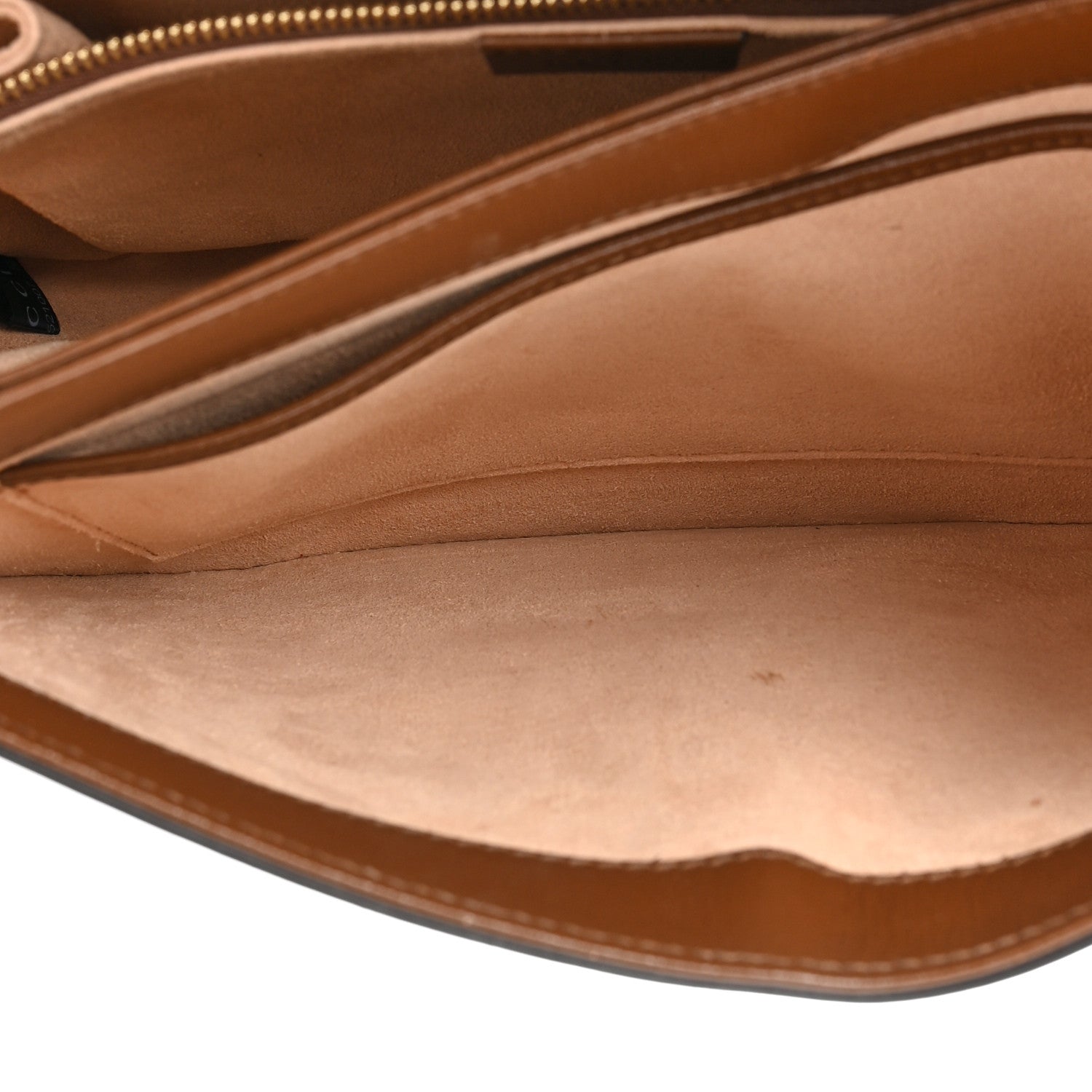 Gucci Azalea Calfskin Horsebit 1955 Shoulder Bag Brown Sugar 6 of 15