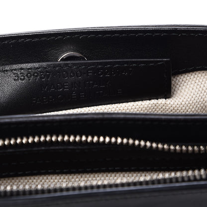 Balenciaga Cotton Canvas Pochette Crossbody Bag Black 8 of 8