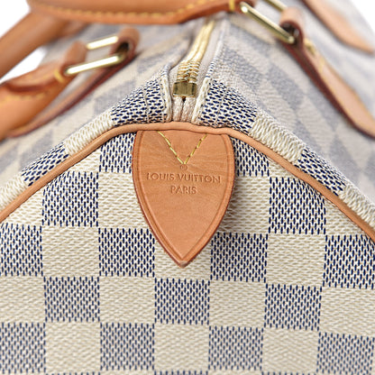 Louis Vuitton Damier Azur Speedy 30 8 of 15