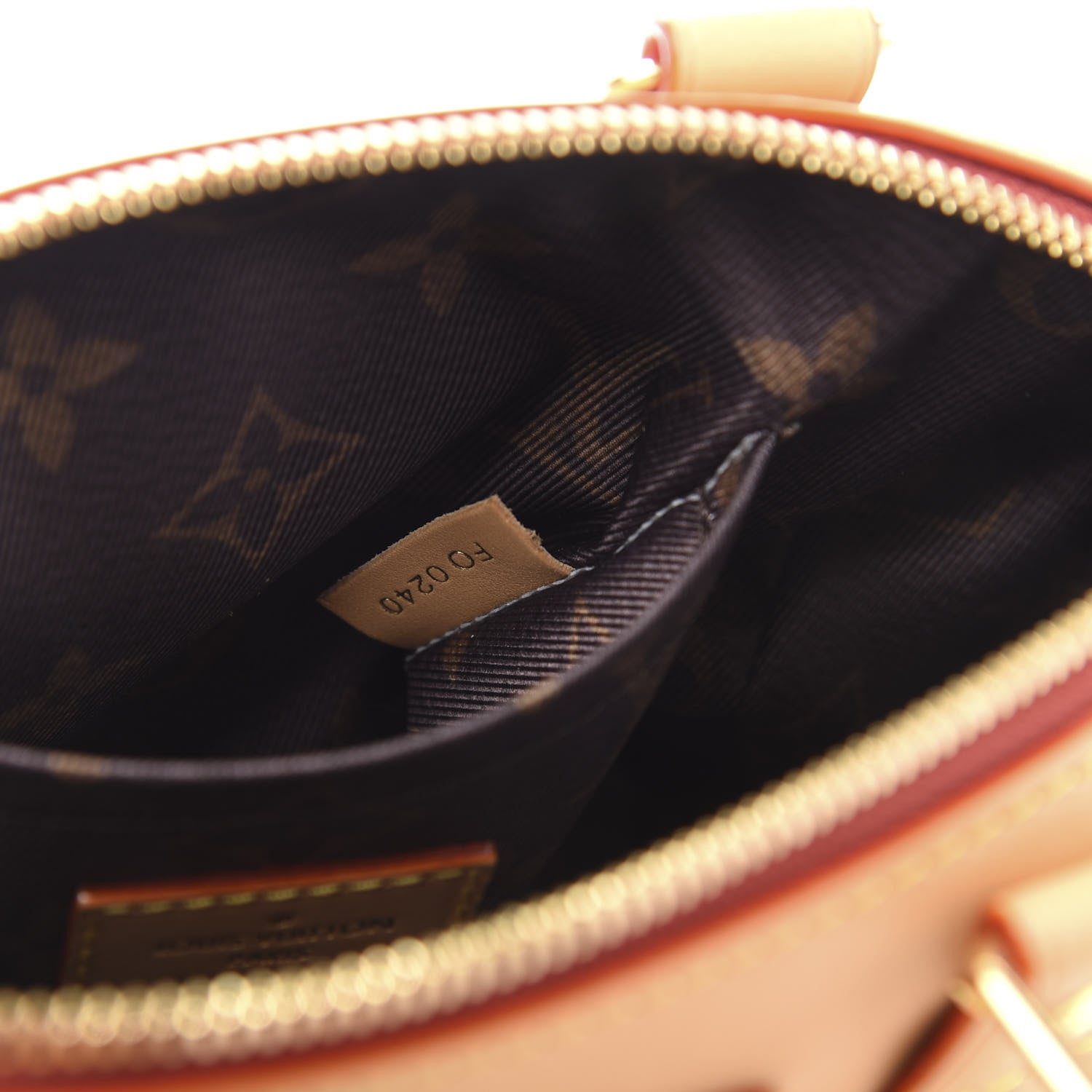 Louis Vuitton Vachetta Monogram Speedy BB 7 of 13