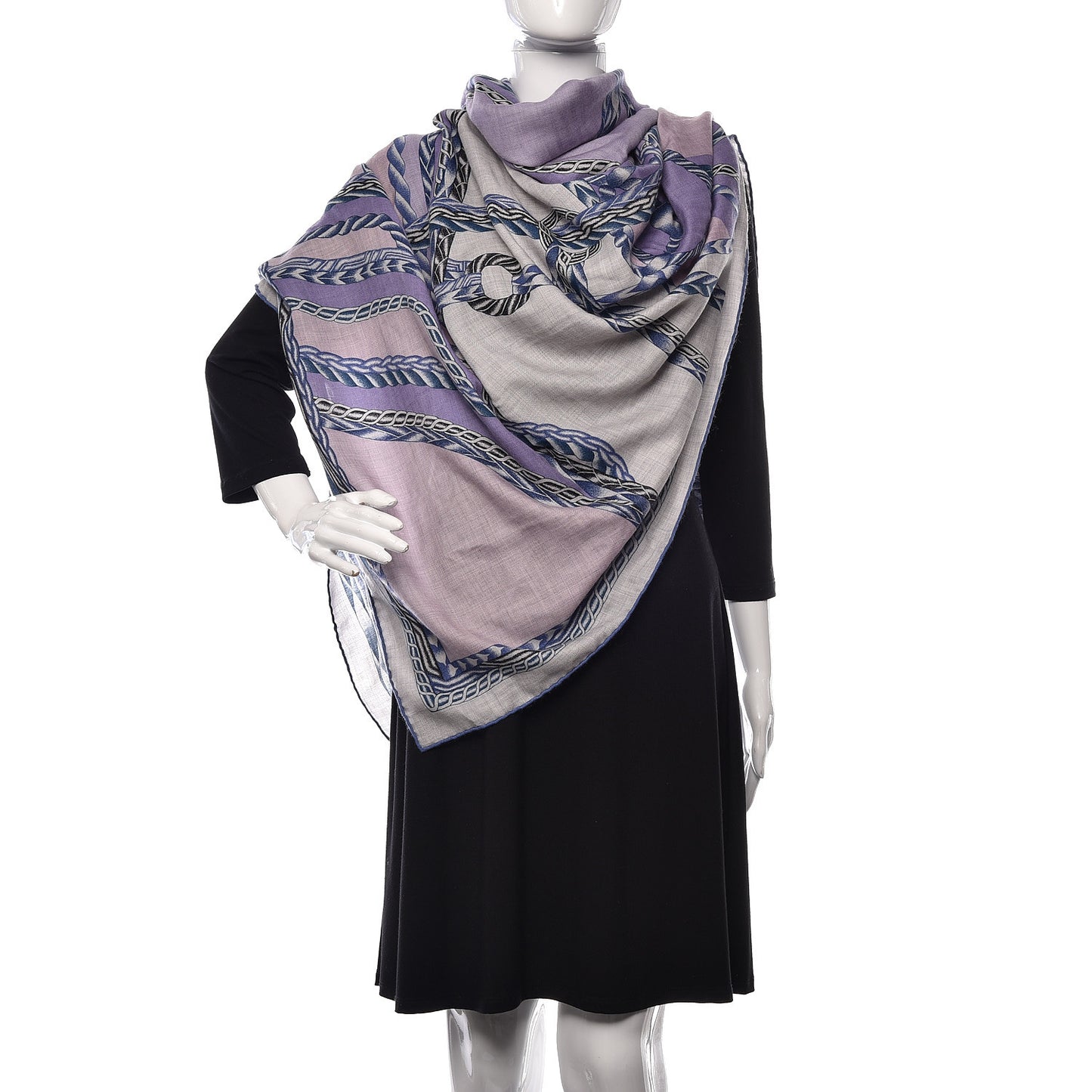 Cashmere Silk Robe De Soir Shawl 140