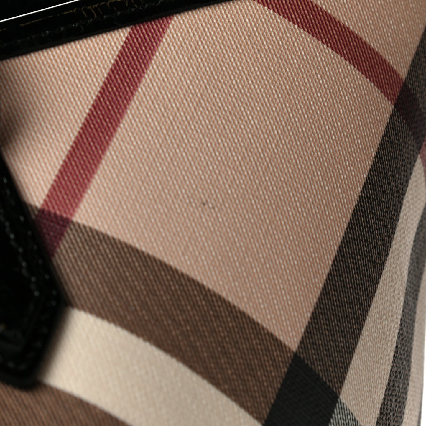 Nova Check Large Nickie Tote Black