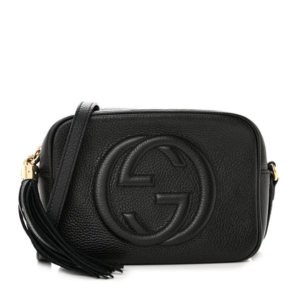 Gucci Pebbled Calfskin Small Soho Disco Bag Black 1 of 9