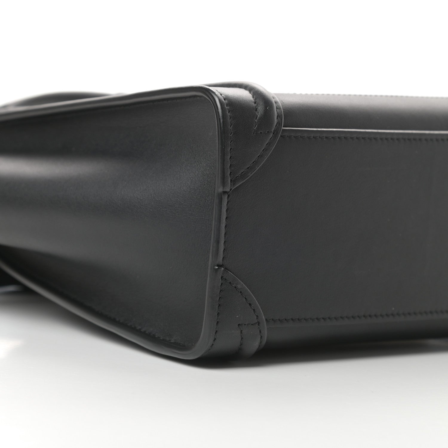 Celine Smooth Calfskin Nano Luggage Black 9 of 10