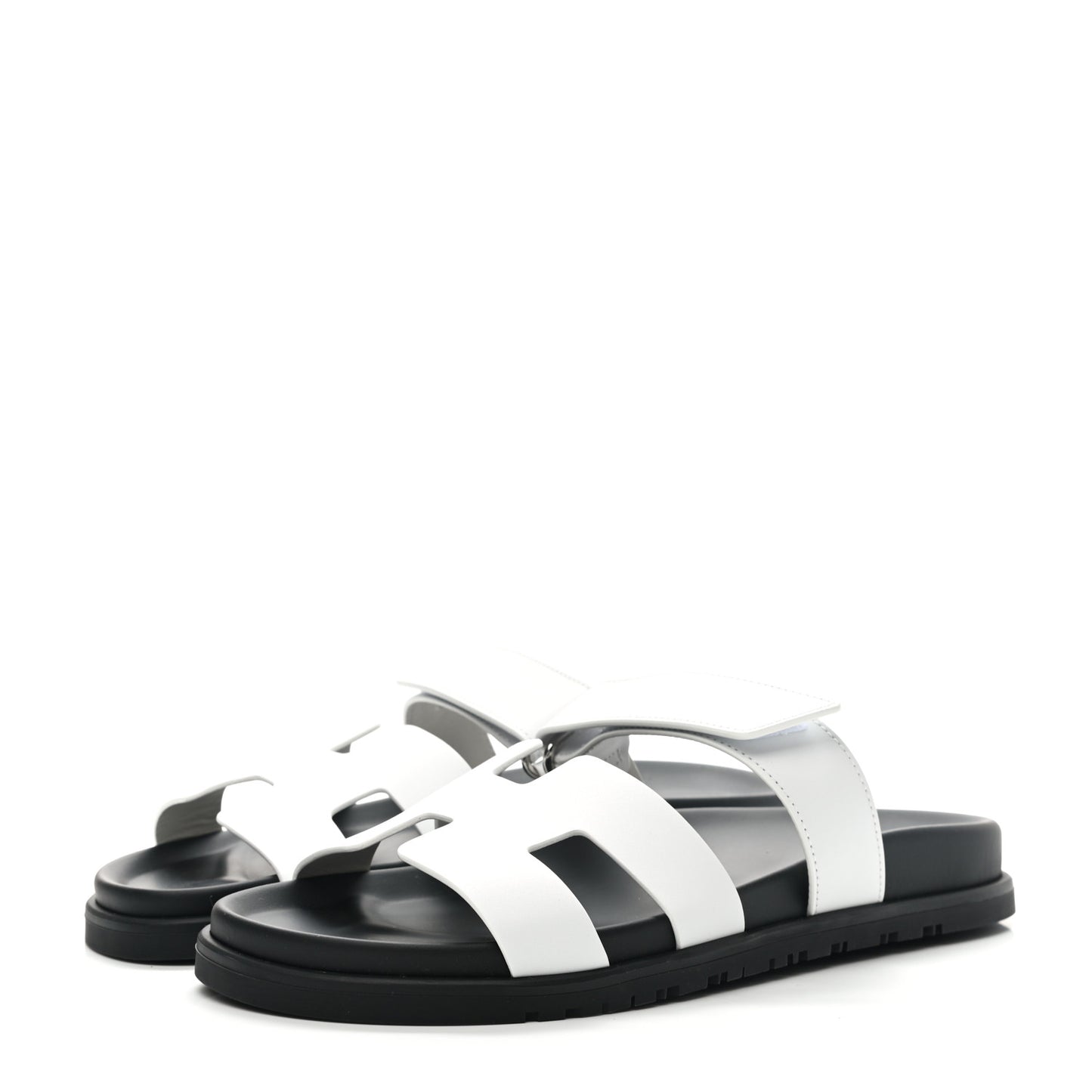 Calfskin Womens Chypre Sandals 39 White