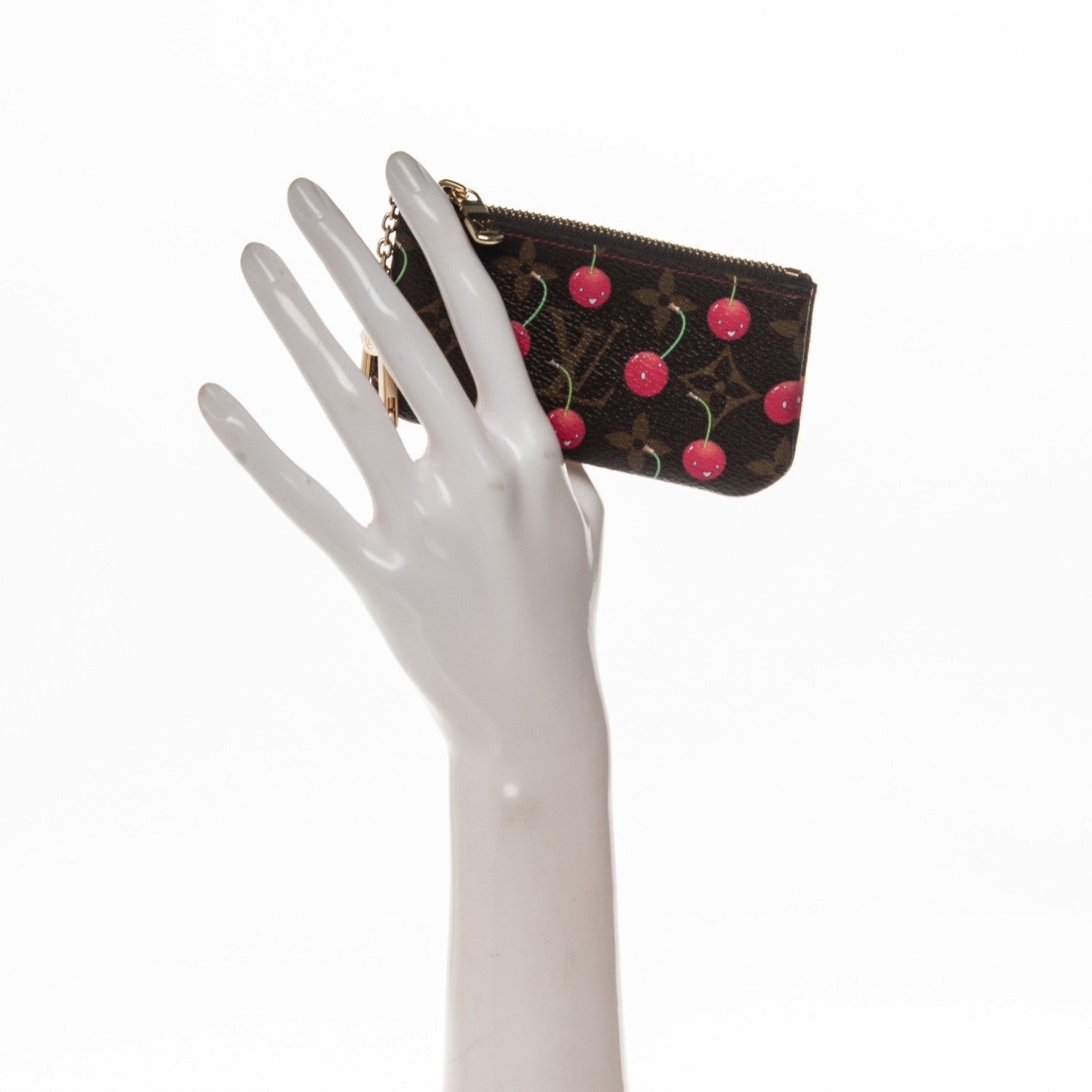 Louis Vuitton Monogram Cerises Key Pouch 2 of 7