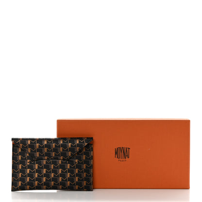Moynat Toile 1920 Oh! Envelope Passport Holder Carbon Bronze 7 of 7