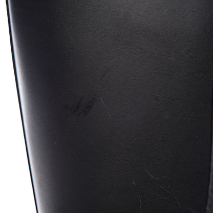 Mansur Gavriel Calfskin Large Shopping Tote Black Flamma 9 of 24