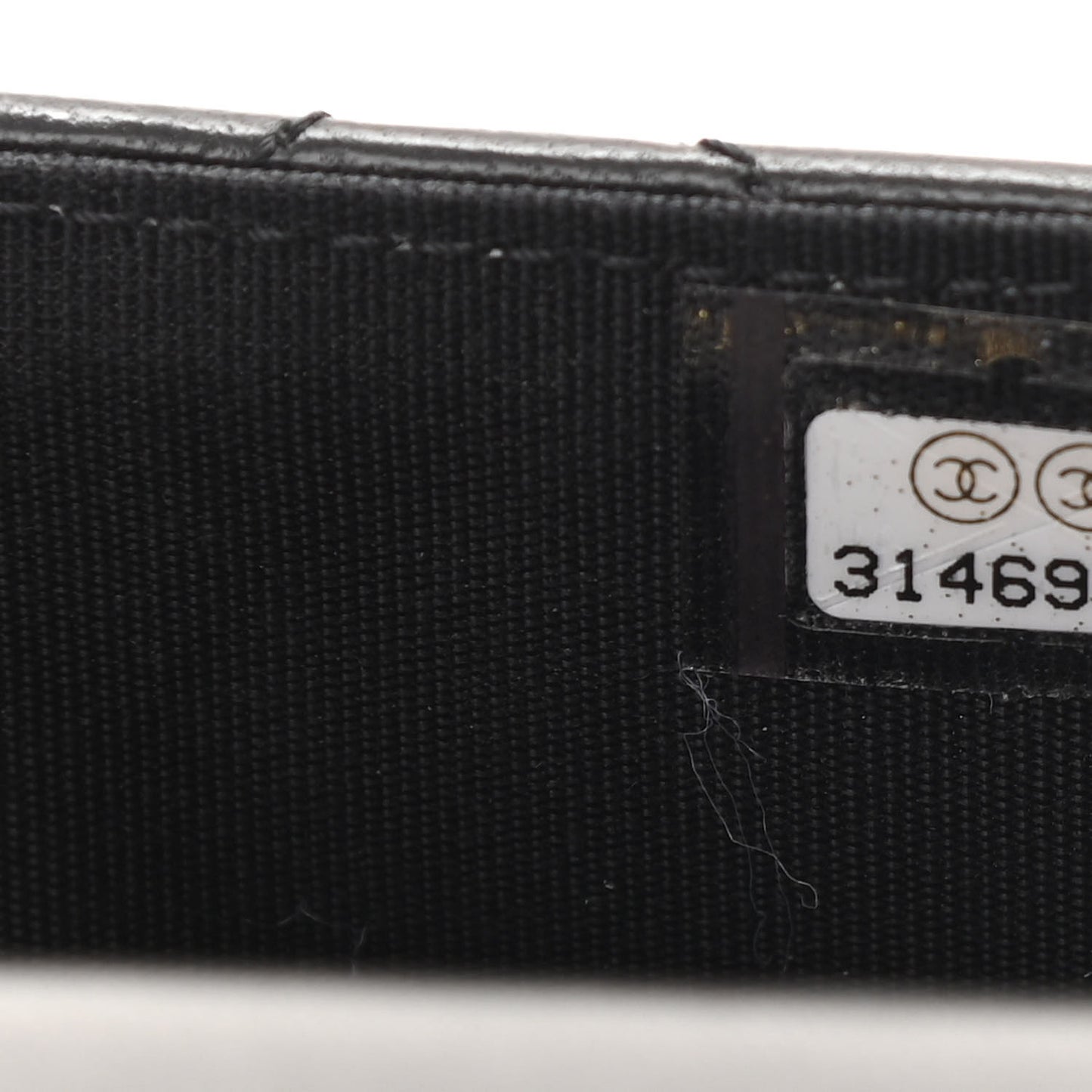Lambskin Quilted Top Handle Flap Coin Purse With Chain Black