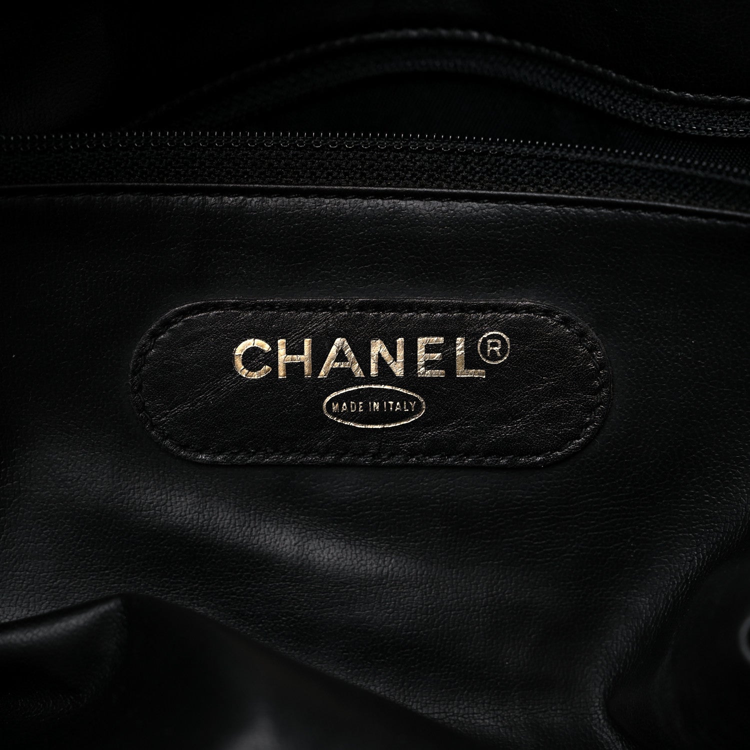 Chanel Calfskin Stitched Duffel Bag Black 6 of 20