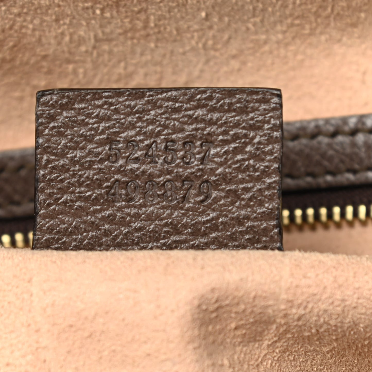 GG Supreme Monogram Web Medium Ophidia Tote Bag Brown