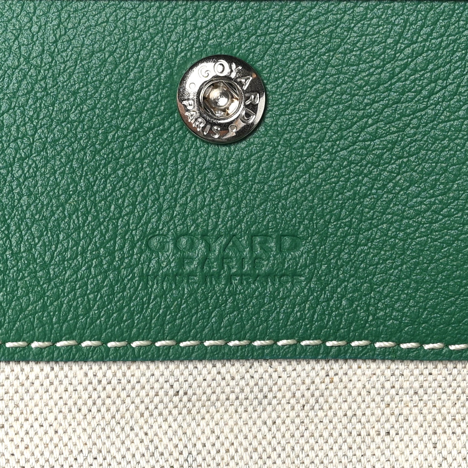 Goyard Goyardine Saint Louis GM Green 7 of 11