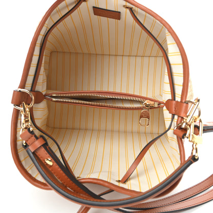 Louis Vuitton Raffia Calfskin Monogram Neonoe MM Tan 5 of 9