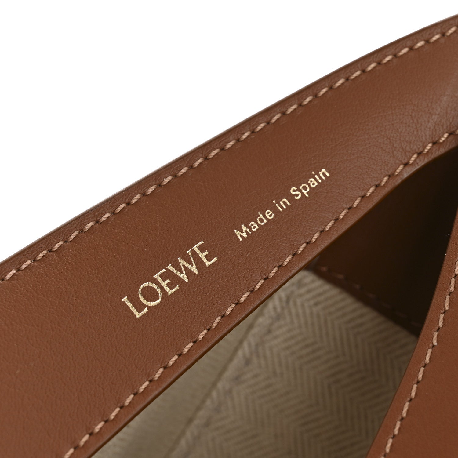 Loewe Jacquard Anagram Calfskin Luna Bag Tan Pecan 6 of 10