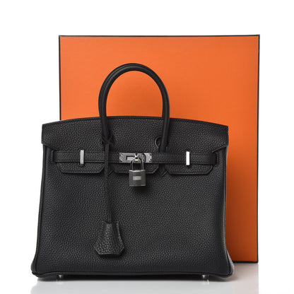 Hermes Togo Birkin 25 Black 30 of 30