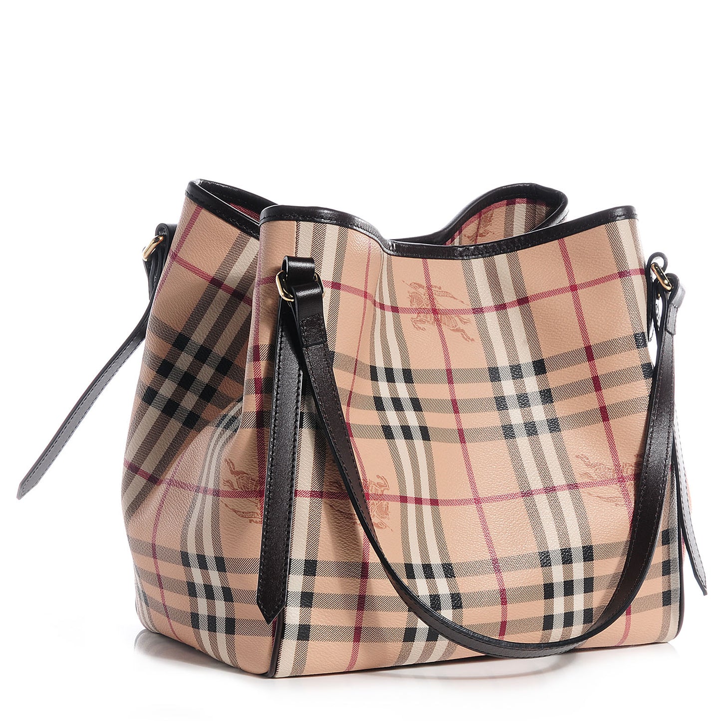 Haymarket Check Small Canterbury Tote Chocolate