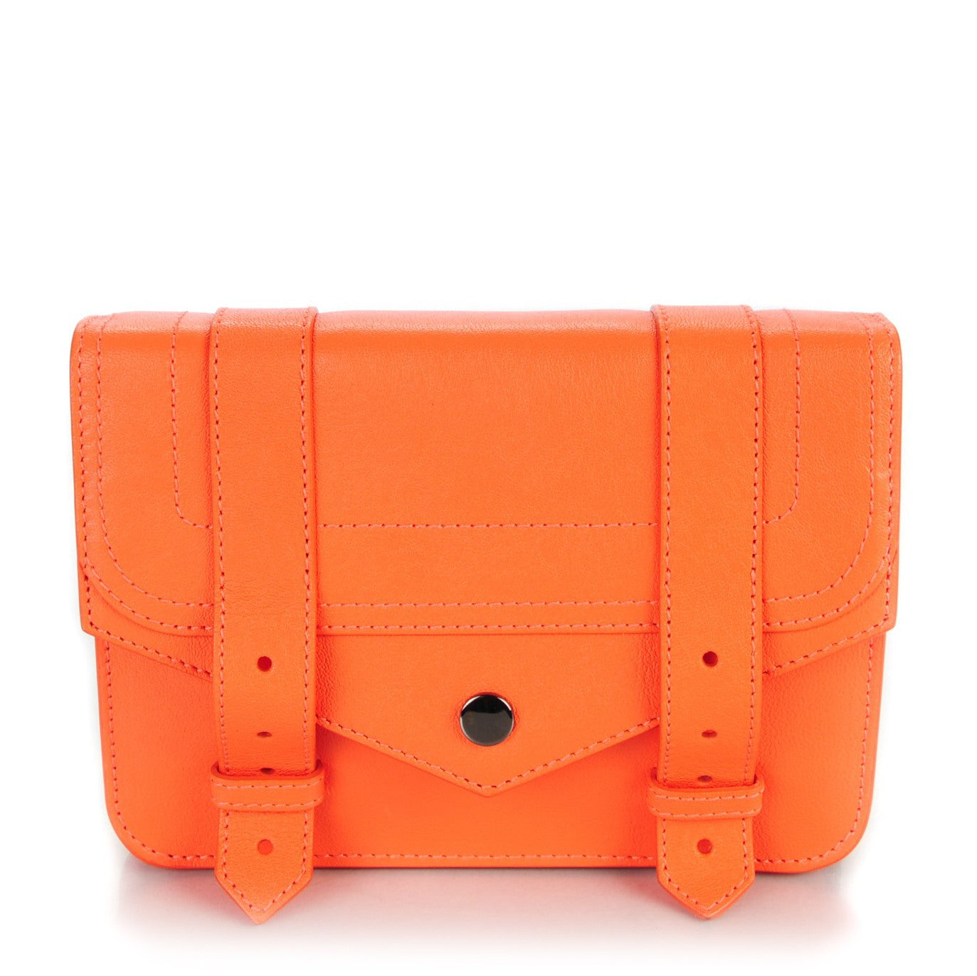 Lambskin Large PS1 Chain Wallet Grapefruit