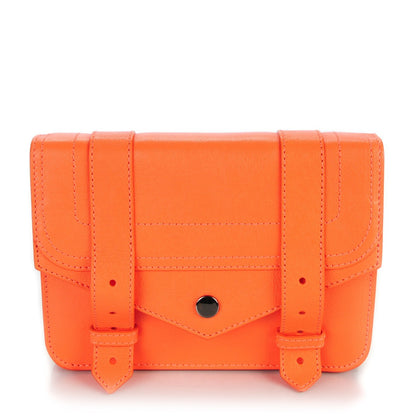 Proenza Schouler Lambskin Large PS1 Chain Wallet Grapefruit 1 of 7